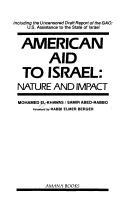 Cover for American aid to Israel