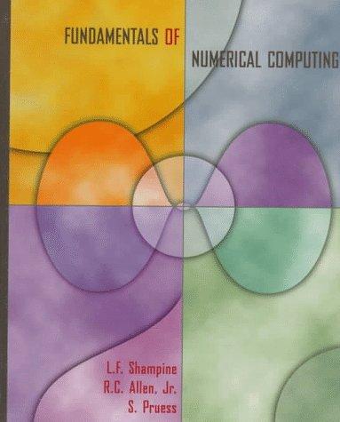 Cover for Fundamentals of numerical computing