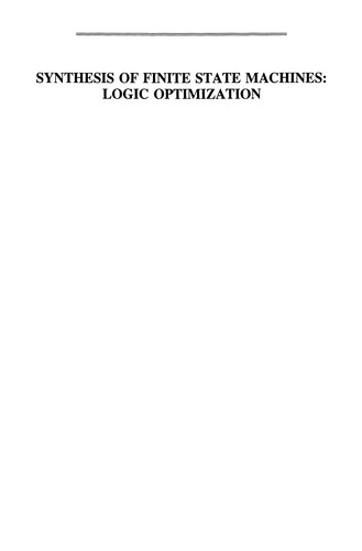 Cover for Synthesis of Finite State Machines