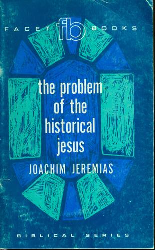Cover for The problem of the historical Jesus