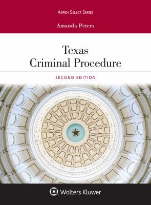 Cover for Texas Criminal Procedure and Evidence