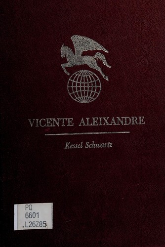 Cover for Vicente Aleixandre.