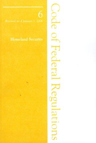 Cover for 2006 06 CFR 1-99 (Office of the Secretary)