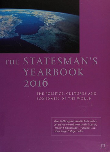 Cover for The statesman's yearbook 2016