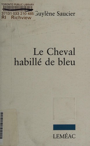 Cover for Le cheval habillé de bleu