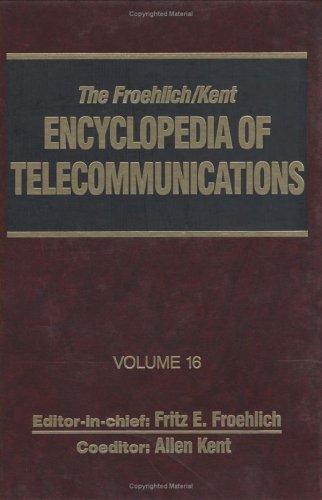 Cover for Encyclopedia of Telecommunications