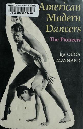 Cover for American modern dancers