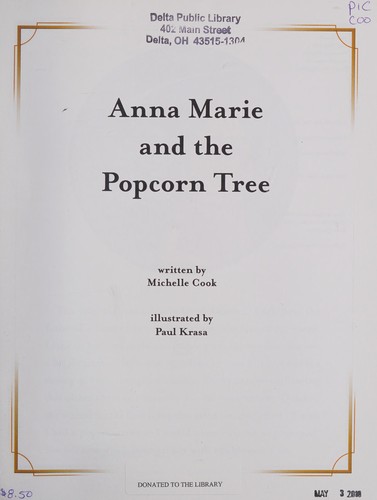 Cover for Anna Marie and the Popcorn Tree