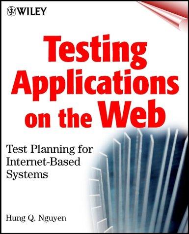 Cover for Testing Applications on the Web