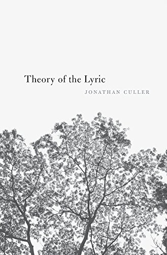 Cover for Theory of the Lyric