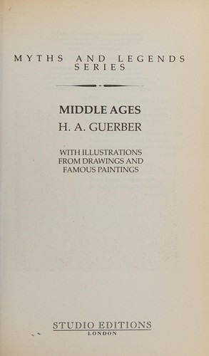 Cover for Middle Ages