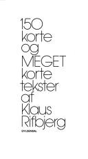 Cover for 150 korte og MEGET korte tekster