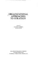 Cover for Organizational approaches to strategy