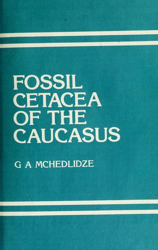 Cover for Fossil Cetacea of the Caucasus