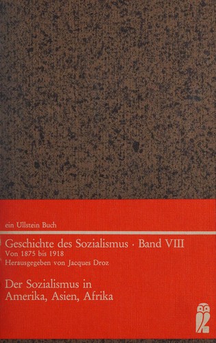 Cover for Der Sozialismus in Amerika, Asien, Afrika