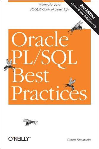 Cover for Oracle PL/SQL Best Practices