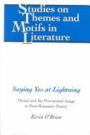 Cover for Saying Yes at Lighting