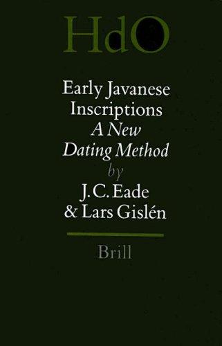 Cover for Early Javanese inscriptions