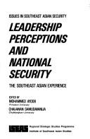 Cover for Leadership perceptions and national security