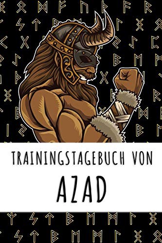Cover for Trainingstagebuch von Azad