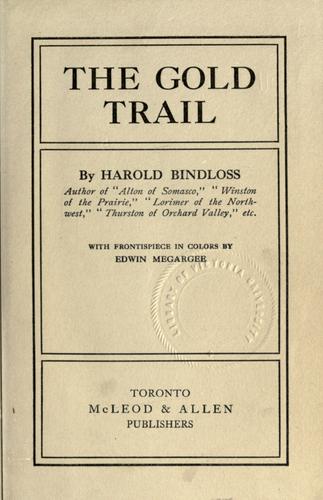 Cover for The gold trail