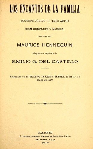 Cover for Los encantos de la familia