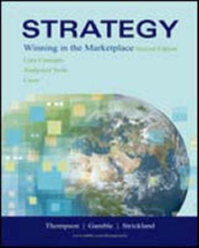 Cover for Strategy: Winning in the Marketplace