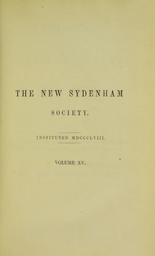 Cover for A year-book of medicine, surgery and their allied sciences, 1859-64