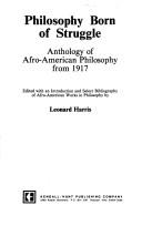 Cover for Philosophy Born of Struggle
