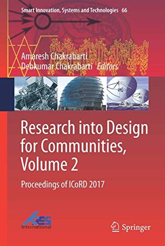 Cover for Research into Design for Communities, Volume 2