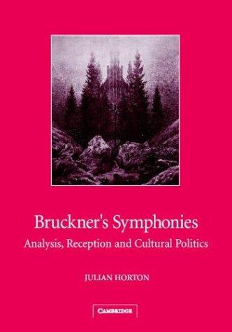 Cover for Bruckner's symphonies