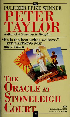 Cover for The oracle at Stoneleigh court