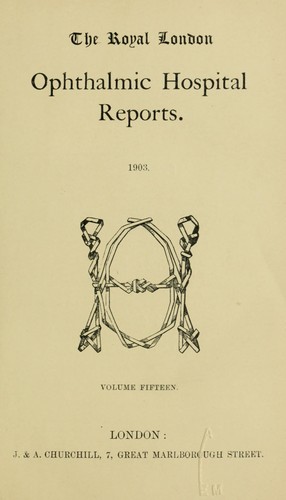 Cover for Reports