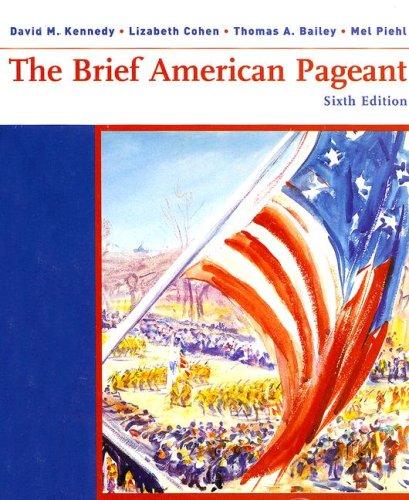 Cover for Brief American Pageant