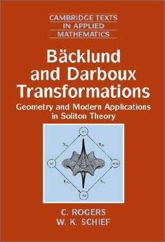 Cover for Backlund & Darboux Transformations