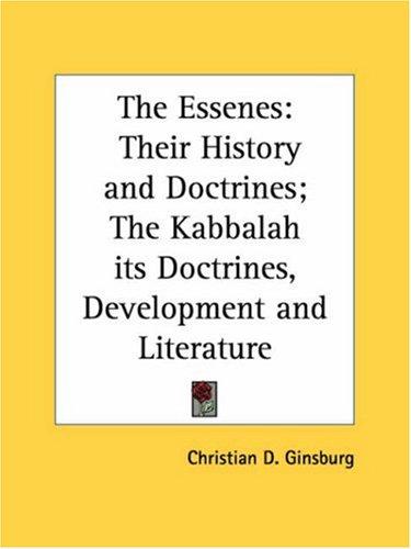 Cover for The Essenes