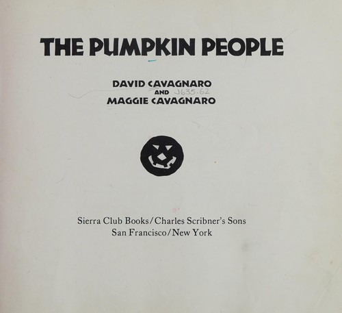 Cover for The pumpkin people