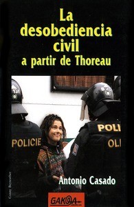 Cover for La desobediencia civil a partir de Thoreau