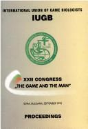 Cover for Proceedings of the 22nd Congress of the International Union of Game Biologists