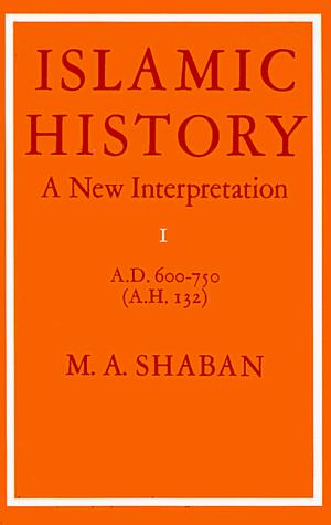 Cover for Islamic History