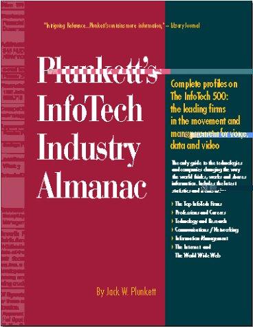 Cover for Plunkett's Infotech Industry Almanac 1999-2000 