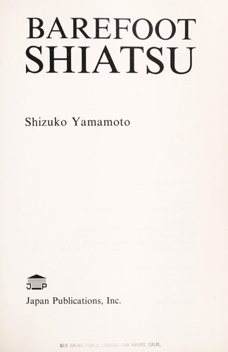 Cover for Barefoot shiatsu