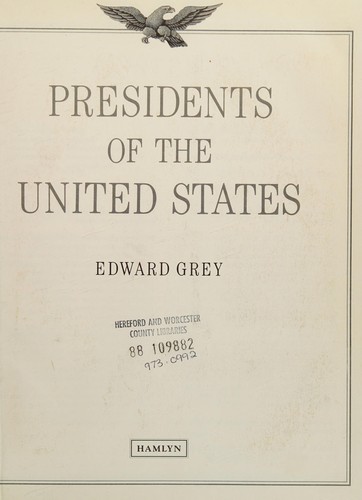 Cover for Presidents of the United States