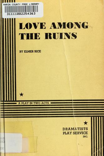 Cover for Love among the ruins