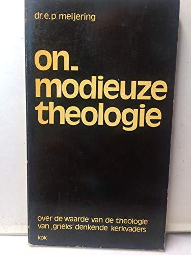 Cover for Onmodieuze theologie