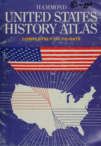 Cover for United States history atlas.