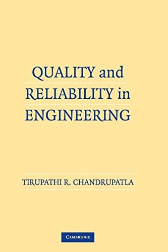 Cover for Quality and reliability in engineering