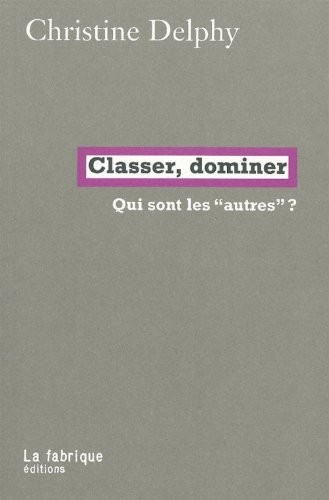 Cover for Classer, dominer