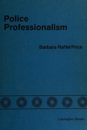 Cover for Police professionalism