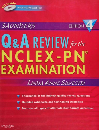 Cover for Saunders Q&A review for the NCLEX-PN examination